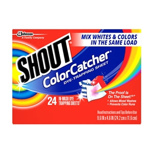 Shout Laundry Color Catcher-24 Count-12/Case