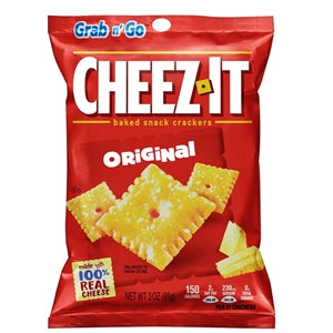 Sunshine Cheez-It Original Cracker-3 oz.-6/Box-6/Case