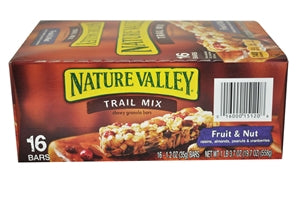 Nature Valley Chewy Fruit & Nut Trail Mix Bar-1.2 oz.-16/Box-8/Case