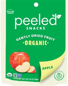 Peeled Snacks Apple Organic Dried Fruitâ Â-2.8 oz.-12/Case