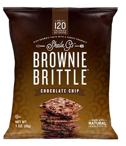 Sheila G's Brownie Brittle Snack Chocolate Chip Brittle-1 oz.-72/Case