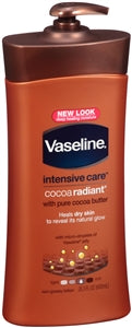 Vaseline Skin Care Cocoa Radiant-20.3 oz.-4/Case