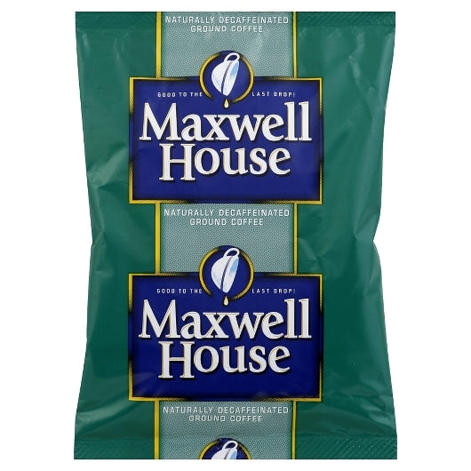 Maxwell House Coffee Decaffeinated Office Coffee Service-1.25 oz.-42/Case