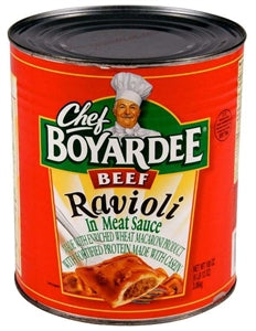 Chef Boyardee Ravioli With Tomato & Meat Sauce-108 oz.-6/Case