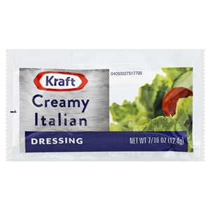 Kraft Creamy Italian Dressing Single Serve-5.46 lb.-1/Case
