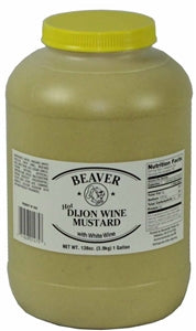 Beaver Dijon With Wine Mustard Bulk-148 oz.-4/Case