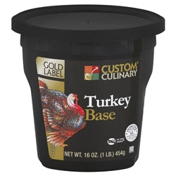 Gold Label No Msg Added Turkey Base Paste-1 lb.-6/Case
