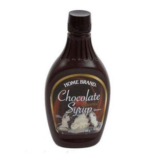 Home Brand Syrup Chocolate-24 oz.-12/Case