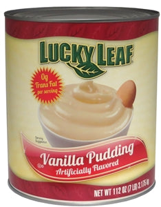 Lucky Leaf Vanilla Pudding-112 oz.-6/Case