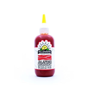 Yellowbird Foods Jalapeno Hot Sauce Bottle-9.8 oz.-6/Case