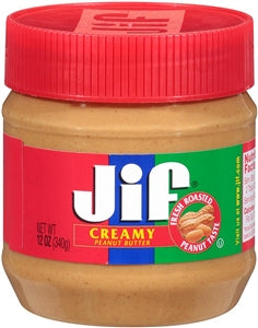 Jif Creamy Peanut Butter-12 oz.-12/Case