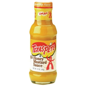 Texas Pete Sauce Honey Mustard Bottle-12 oz.-12/Case