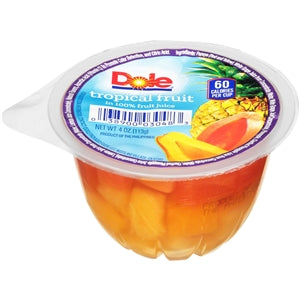 Dole In Juice Tropical Fruit-4 oz.-36/Case