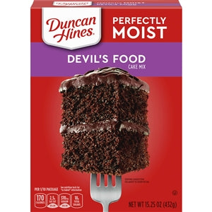 Duncan Hines Devil's Food Cake Mix-15.25 oz.-12/Case