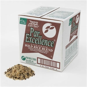Producers Rice Mill Inc. Parboiled Long Grain & Wild Rice Box-25 lb.