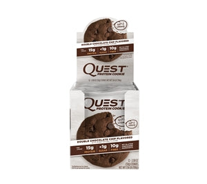 Quest Protein Cookie Double Chocolate Chip-2.08 oz.-12/Box-6/Case