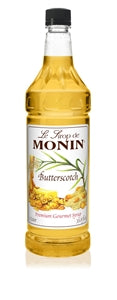 Monin Butterscotch Syrup-1 Liter-4/Case