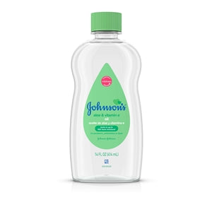 Johnson's Baby Baby Oil With Aloe & Vitamin E-14 fl oz.-6/Box-4/Case
