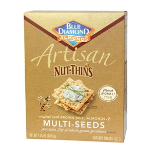 Blue Diamond Almonds Multi Seed Crackers 4.25 oz.-4.25 oz.-12/Case