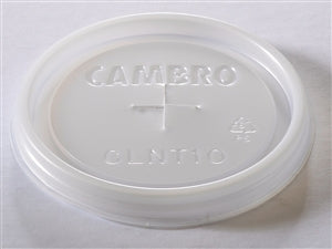Cambro Camlid For Newport Tumbler Nt0 Translucent Lid-1 Each-1/Case