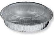 Hfa Handi-Foil 9 Inch Round Aluminum Pan With Foil Board Lid Combo-500 Count-1/Case