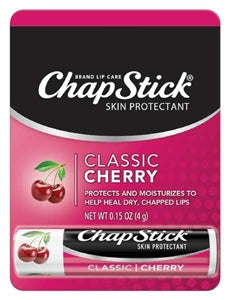 Chapstick 12 Count Cherry Blister Card-0.15 oz.-12/Box-12/Case