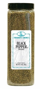 Traders Choice Ground Black Pepper-14 oz.-6/Case