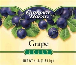 Carriage House Jelly Grape Glass-4 lb.-6/Case