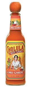 Cholula Chili Garlic Hot Sauce Bottle-5 fl oz.-12/Case