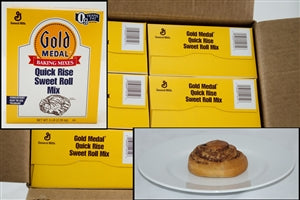 Gold Medal Quick Rise Sweet Roll Mix-5 lb.-6/Case