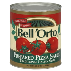 Bell 'Orto Fully Prepared Pizza Sauce-105 oz.-6/Case