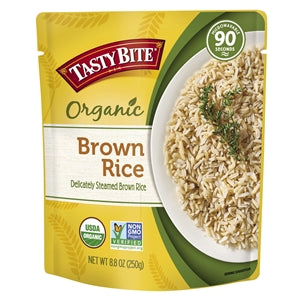Tasty Bite Organic Brown Rice-8.8 oz.-12/Case