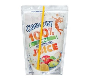 Capri Sun 100% Juice Ready To Drink Apple Juice-6 fl oz.-10/Box-4/Case