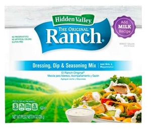 Hidden Valley Milk Based Original Ranch Dry Salad Dressing Mix-8 oz.-12/Case