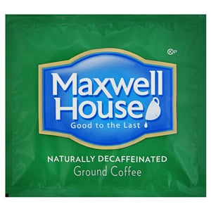 Maxwell House Filter Pack Decaffeinated Ground Coffee-4.375 lb.-1/Case