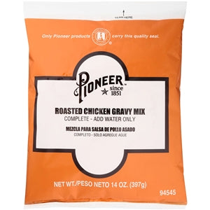 Pioneer Roasted Chicken Gravy Mix-14 oz.-6/Case
