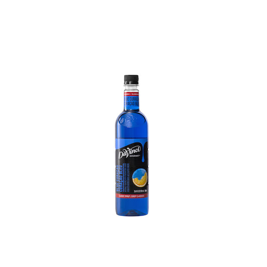 Davinci Gourmet Syrup Blue Curacao-750 Milliliter-4/Case