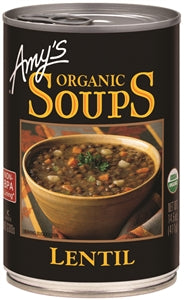 Amy's Soup Lentil Organic-14.5 oz.-12/Case