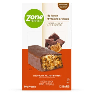 Zoneperfect Chocolate Peanut Butter-50 Gram-12/Box-3/Case