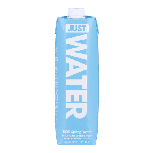 Just Water Natural Alkaline Spring Water-33.8 oz.-12/Case