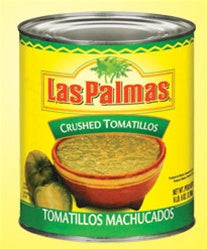 Las Palmas Peppers Las Palmas Crushed Tomatillos-102 oz.-6/Case