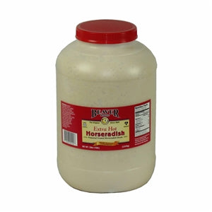 Beaver Extra Hot Horseradish Bulk-139 oz.-2/Case