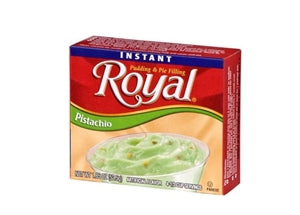 Royal Instant Pistachio Pudding & Pie Filling-1.85 oz.-12/Case