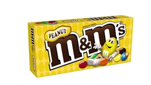 M&M's Peanut Movie Box-3.1 oz.-12/Case