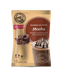 Big Train Mocha Blended Ice Coffee Mix-3.5 lb.-5/Case