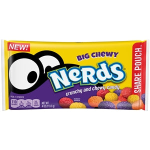 Nerds Big Chewy Share Pack-4 oz.-12/Box-4/Case | Ferrara Candy Company ...