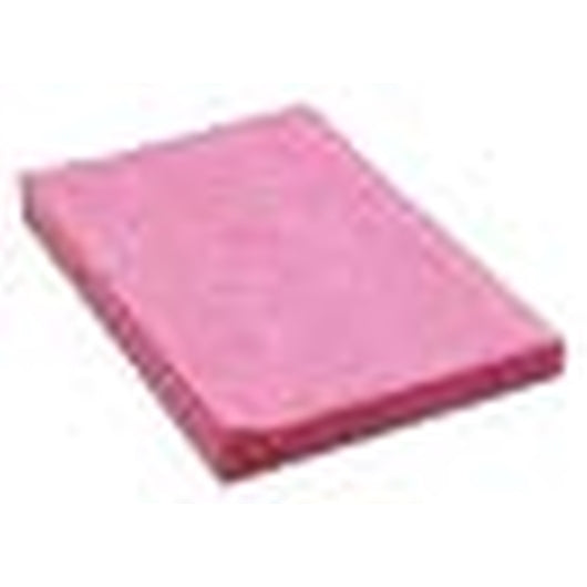 Atlantic Mills 13 Inch X 20 Inch Pink And White Economy Wipe-100 Each-1/Box-9/Case