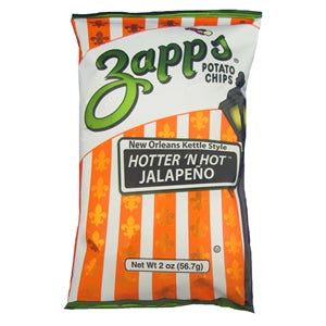 Utz Zapp's Potato Chips Jalapeno Chips-0.09 lb.-60/Case