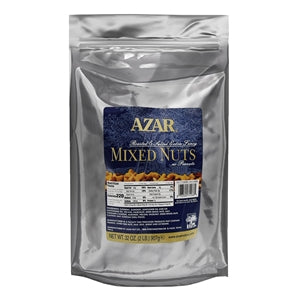 Azar Roasted Salted Extra Fancy Nut No Peanut Mix-2 lb.-3/Case