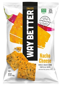 Way Better Snacks A Nacho Above Tortilla Chips-5.5 oz.-12/Case